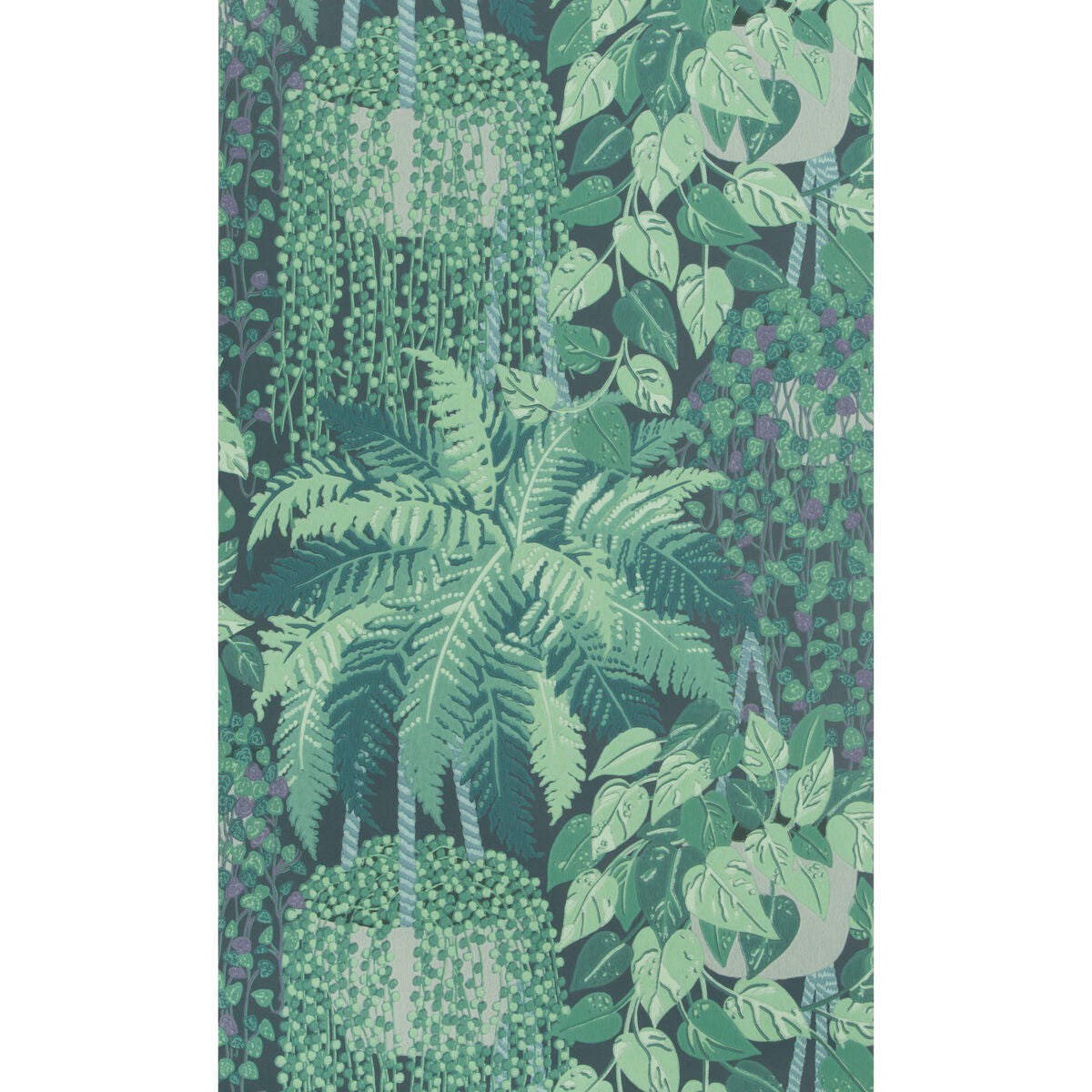 Fern - Viridian And Teal - Cole & Son Wallpaper