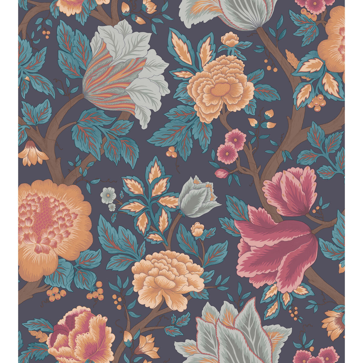 Midsummer Bloom - Oran/Rose - Cole & Son Wallpaper