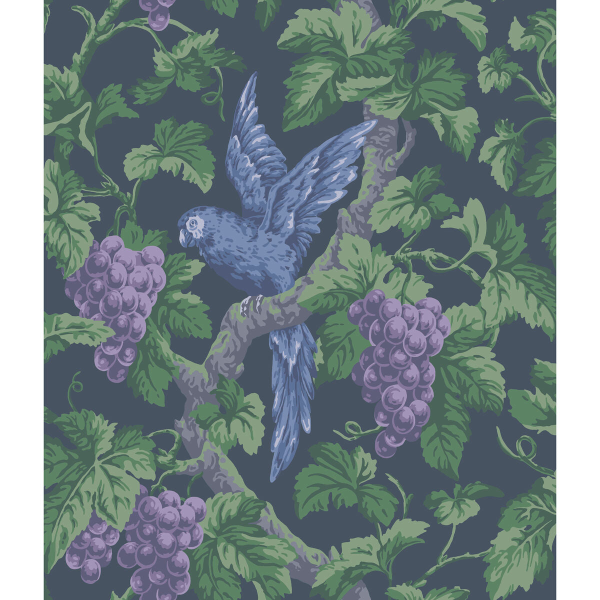 Woodvale Orchard - Viol/Ink - Cole & Son Wallpaper