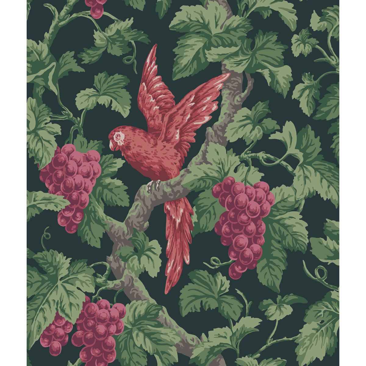 Woodvale Orchard - Ruby/Ch - Cole & Son Wallpaper