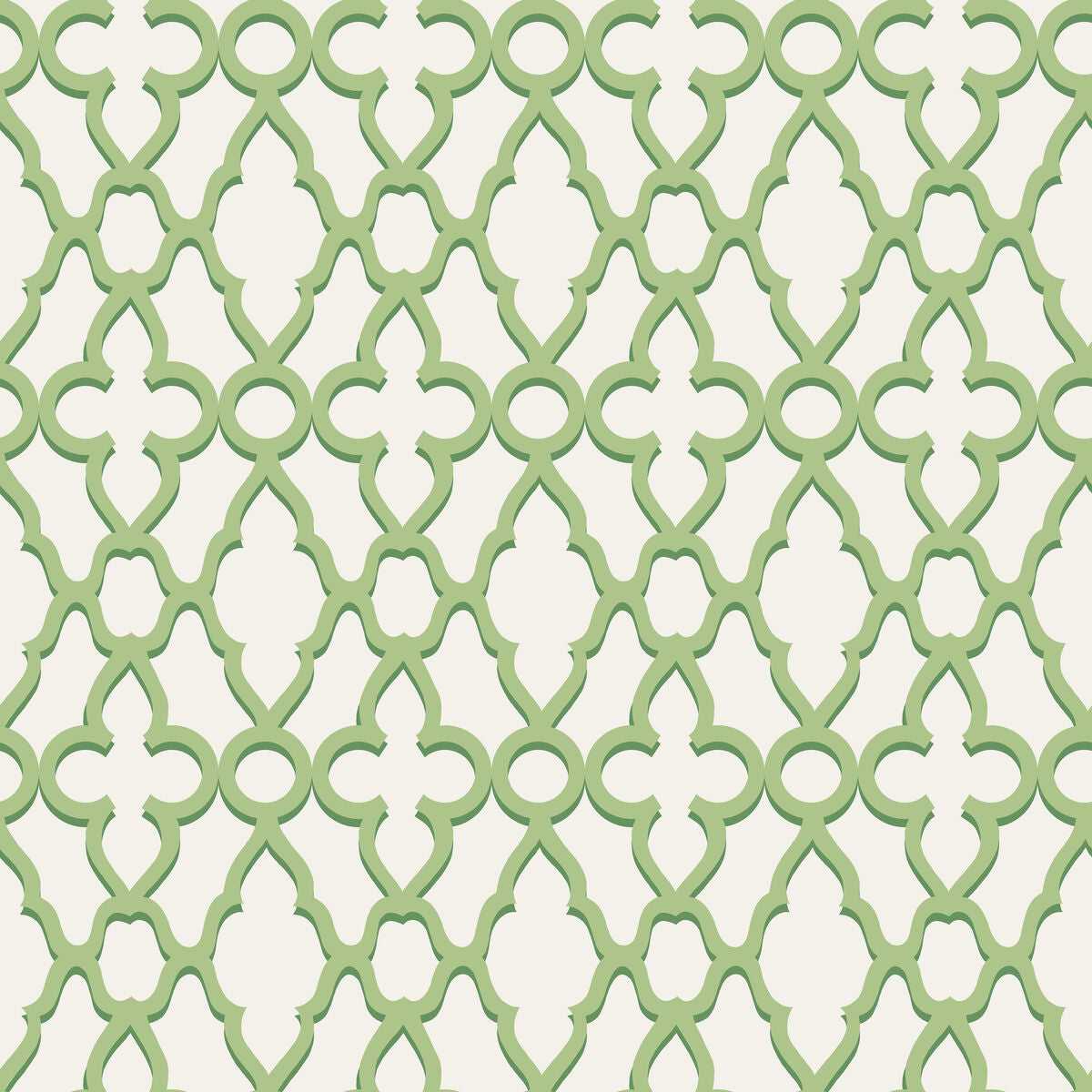 Treillage - Leaf Green/Chlk