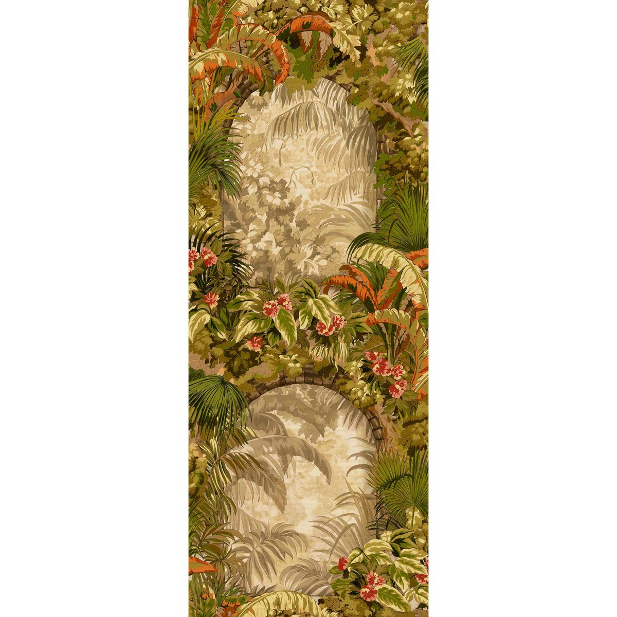 Hispalis - Khaki Multi - Cole & Son Wallpaper
