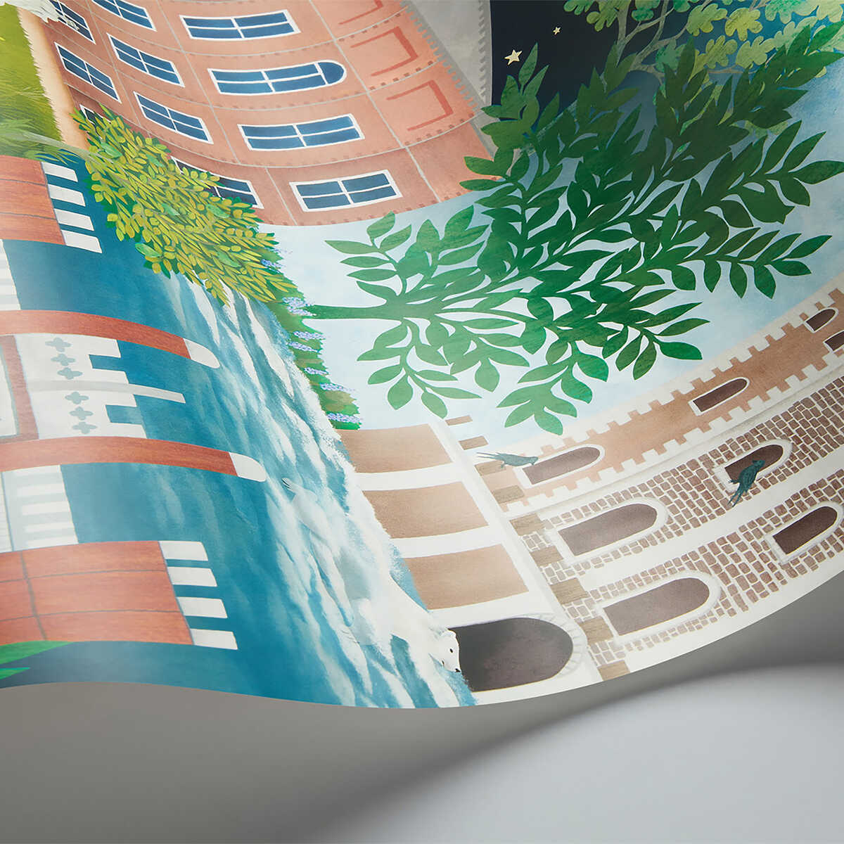 Palace Tales - Terracotta - COLE & SON Wallpaper