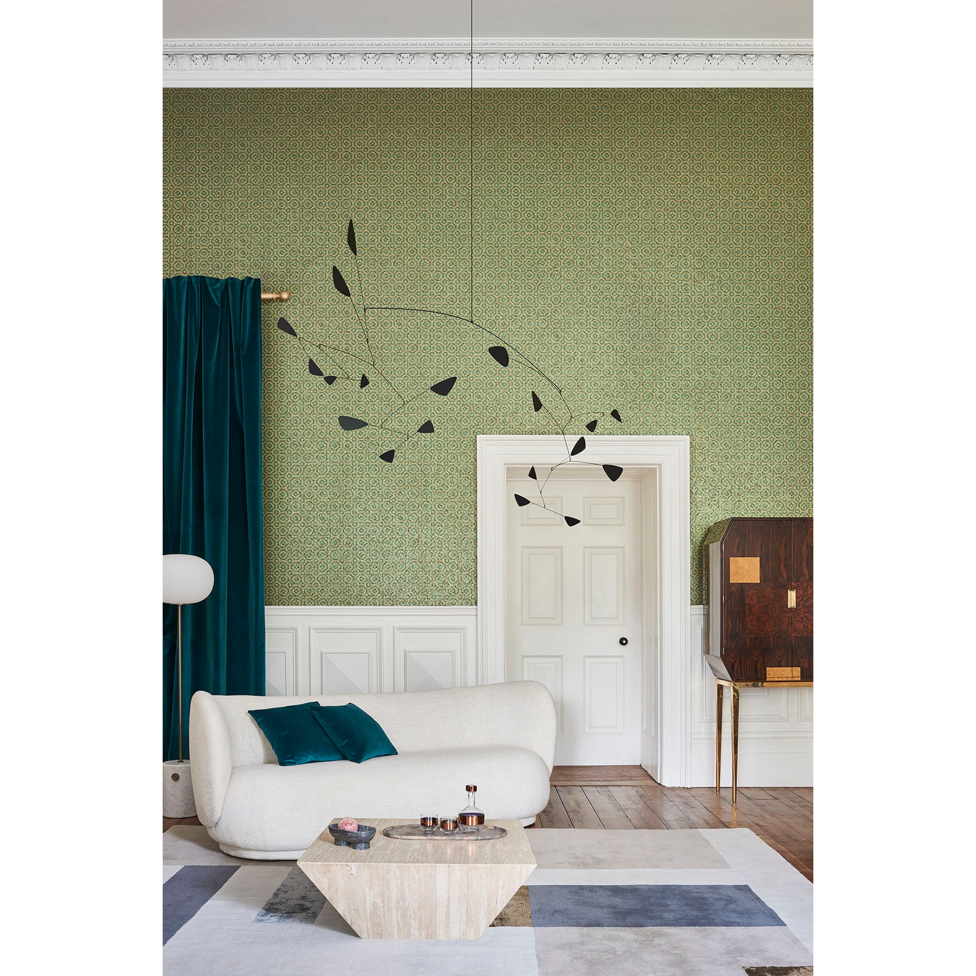 Queen S Quarter - Emd/Magld - Cole & Son Wallpaper
