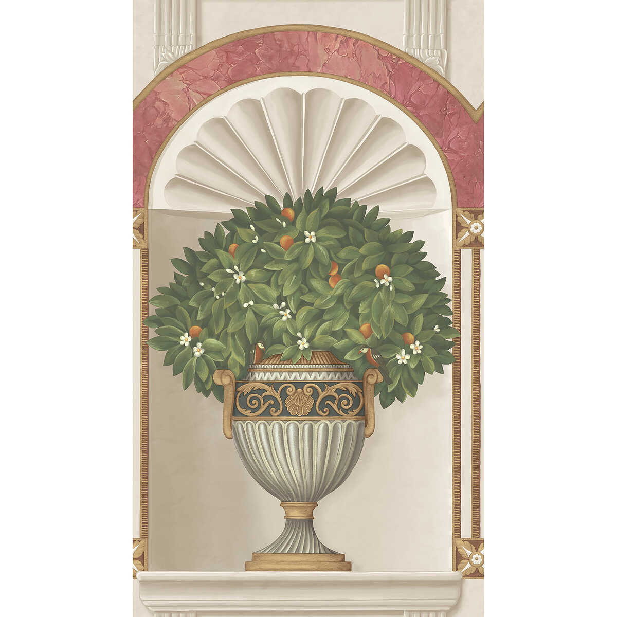 Royal Jardiniere - Sg&Rs/St - COLE & SON Wallpaper