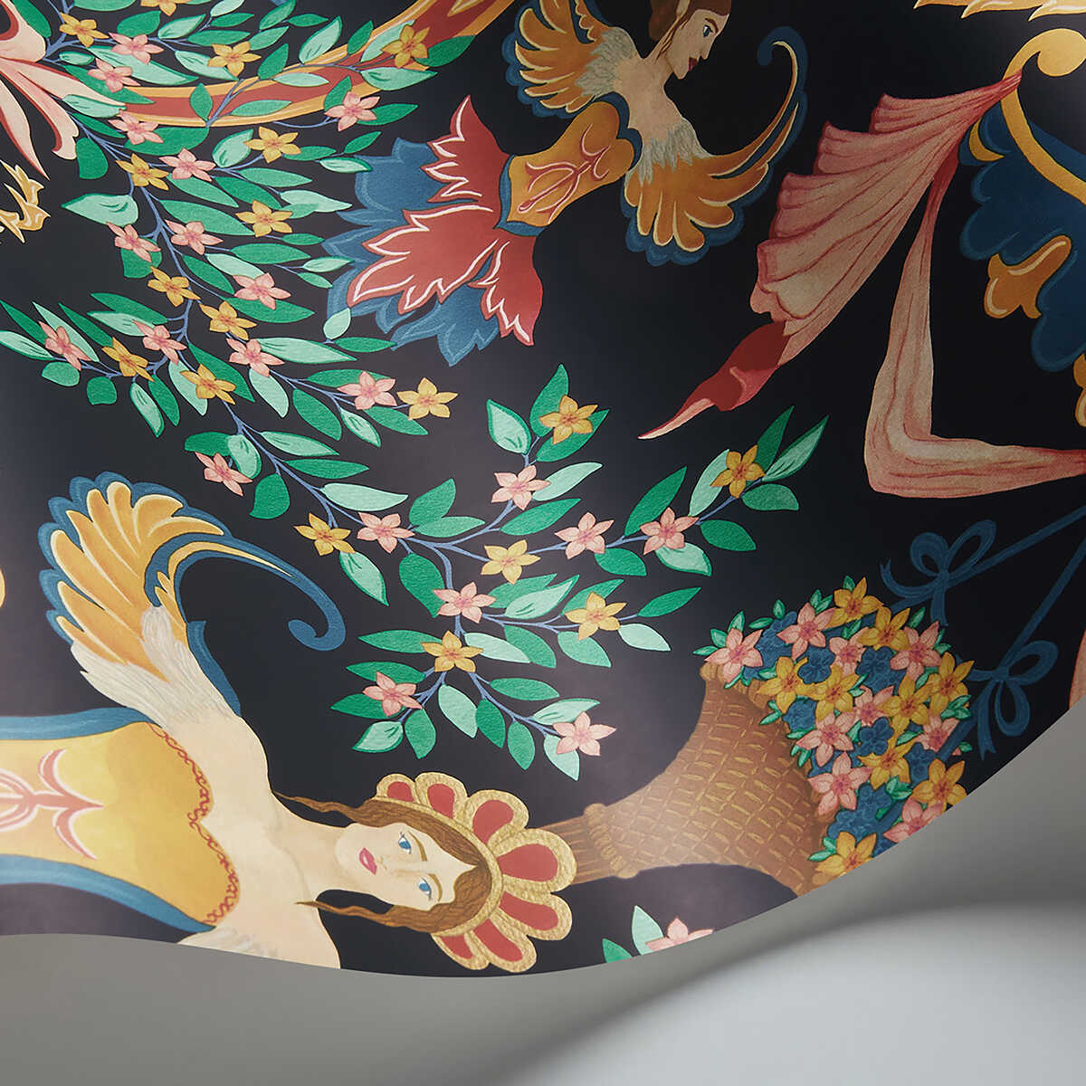 Chamber Angels - Denim - COLE & SON Papel pintado