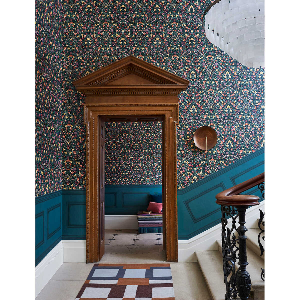 Court Embroidery - Marigold - COLE & SON Papel pintado