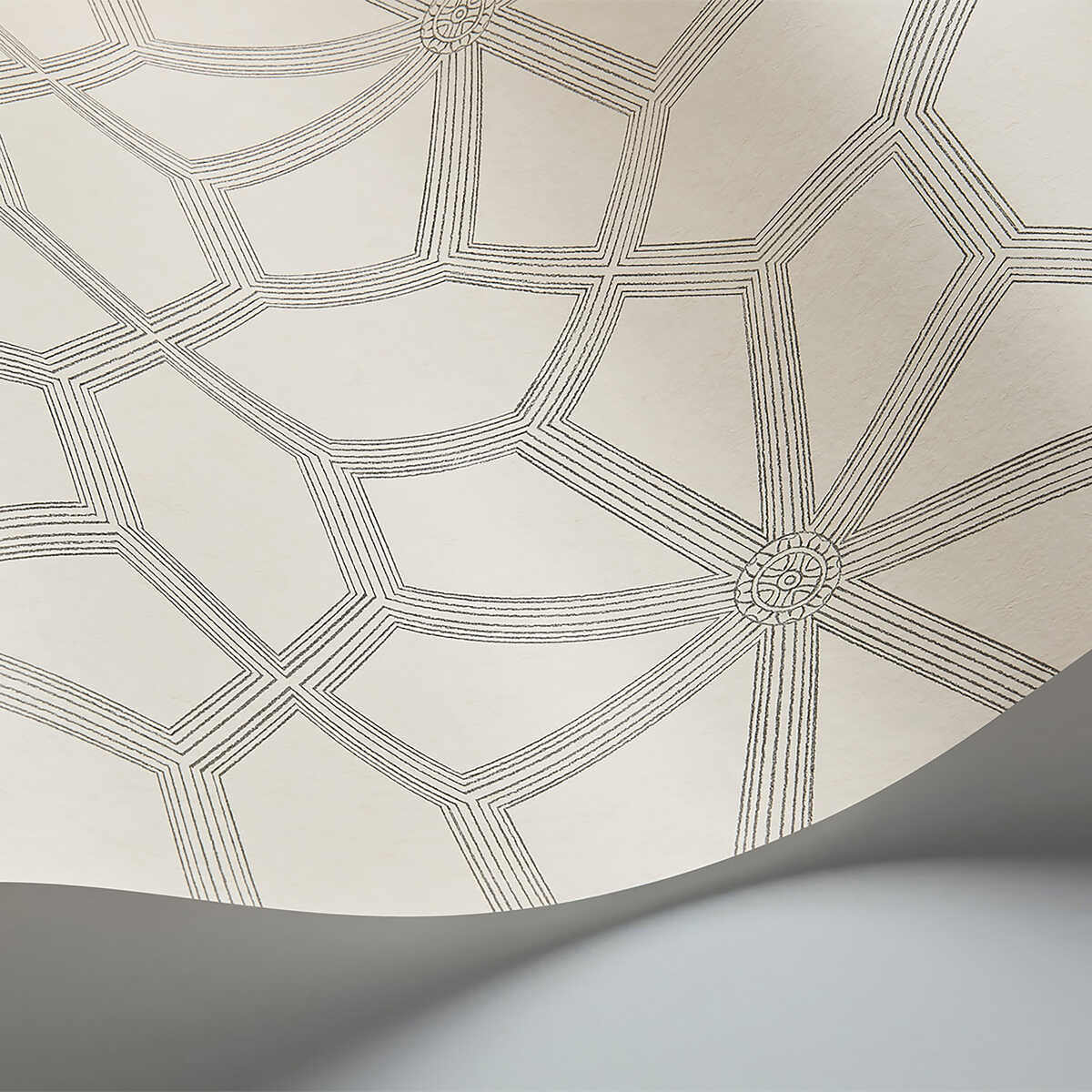 Wolsey Stars - Soot On Snow - COLE & SON Wallpaper