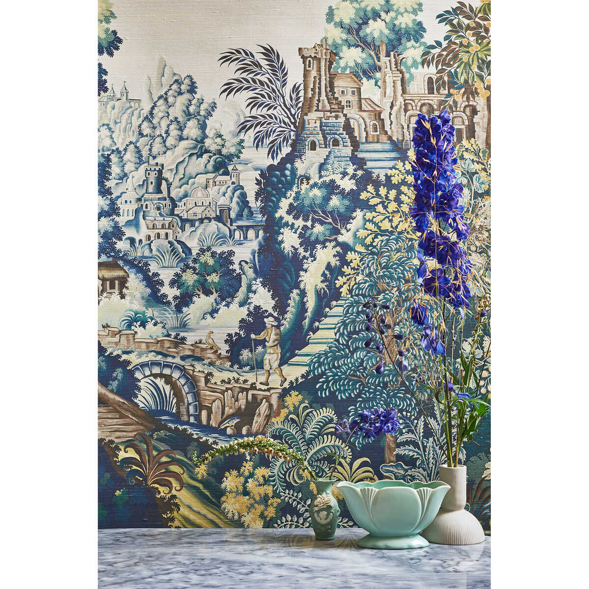 Verdure Tapestry Silk - Pts&L - COLE & SON Wallpaper