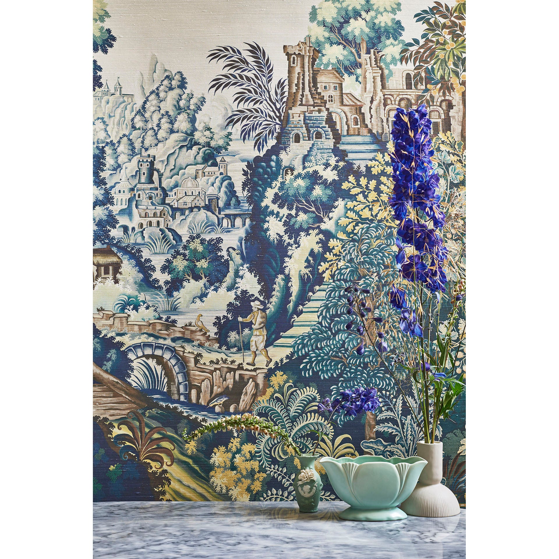 Verdure Tapestry Silk - Pts&L - Cole & Son Wallpaper