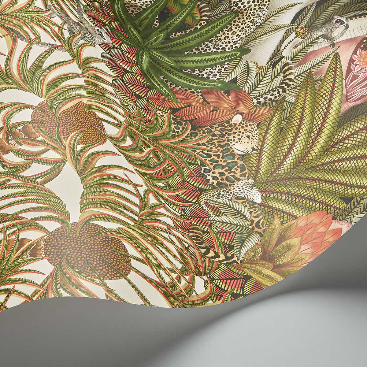 Letaba March - Spgrn&Gngr/Crm - COLE & SON Wallpaper