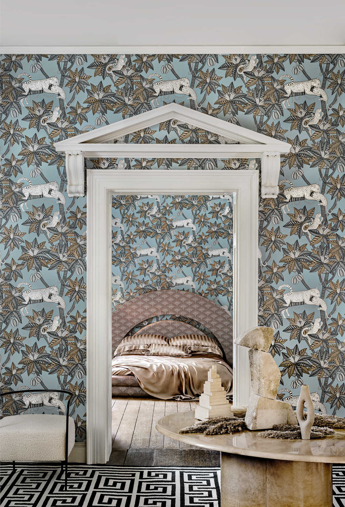 Satara - Slt&Whtmc/Prntrmbl - COLE & SON Wallpaper