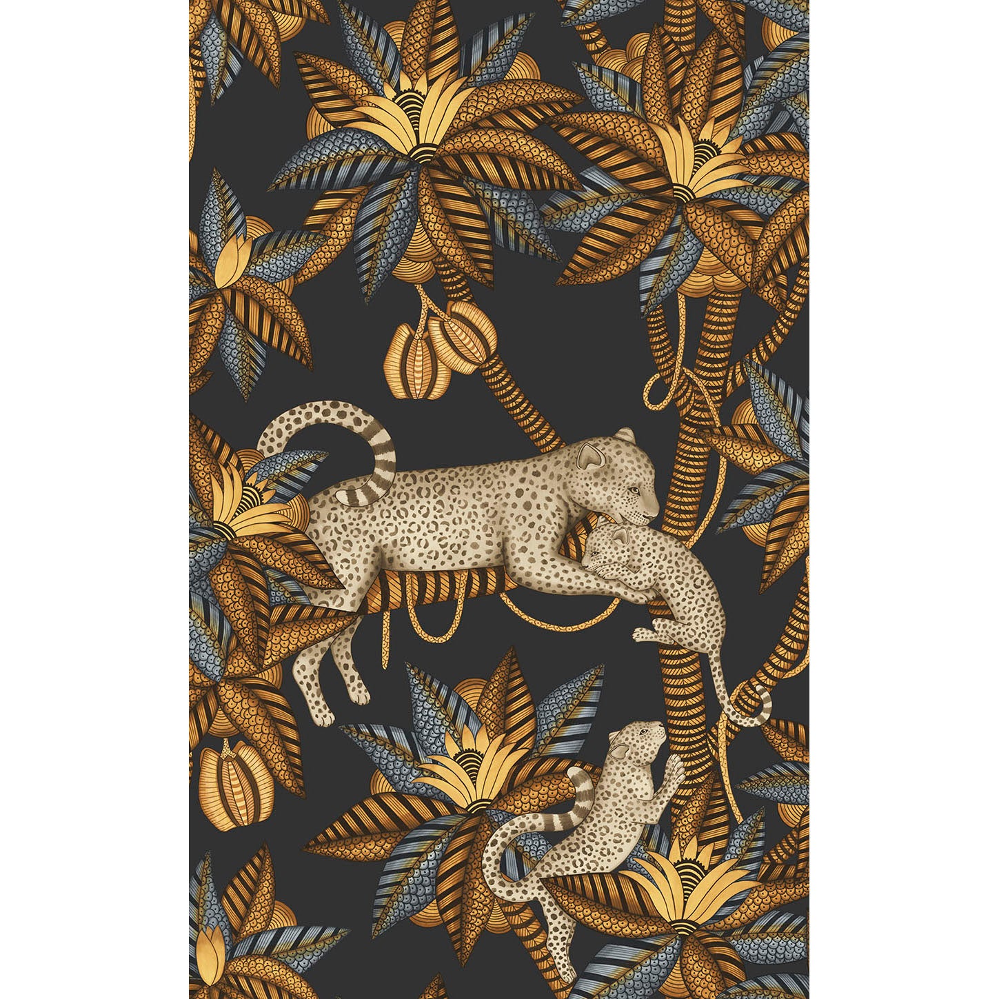 Satara - Brntorng&Snd/Blck - Cole & Son Wallpaper