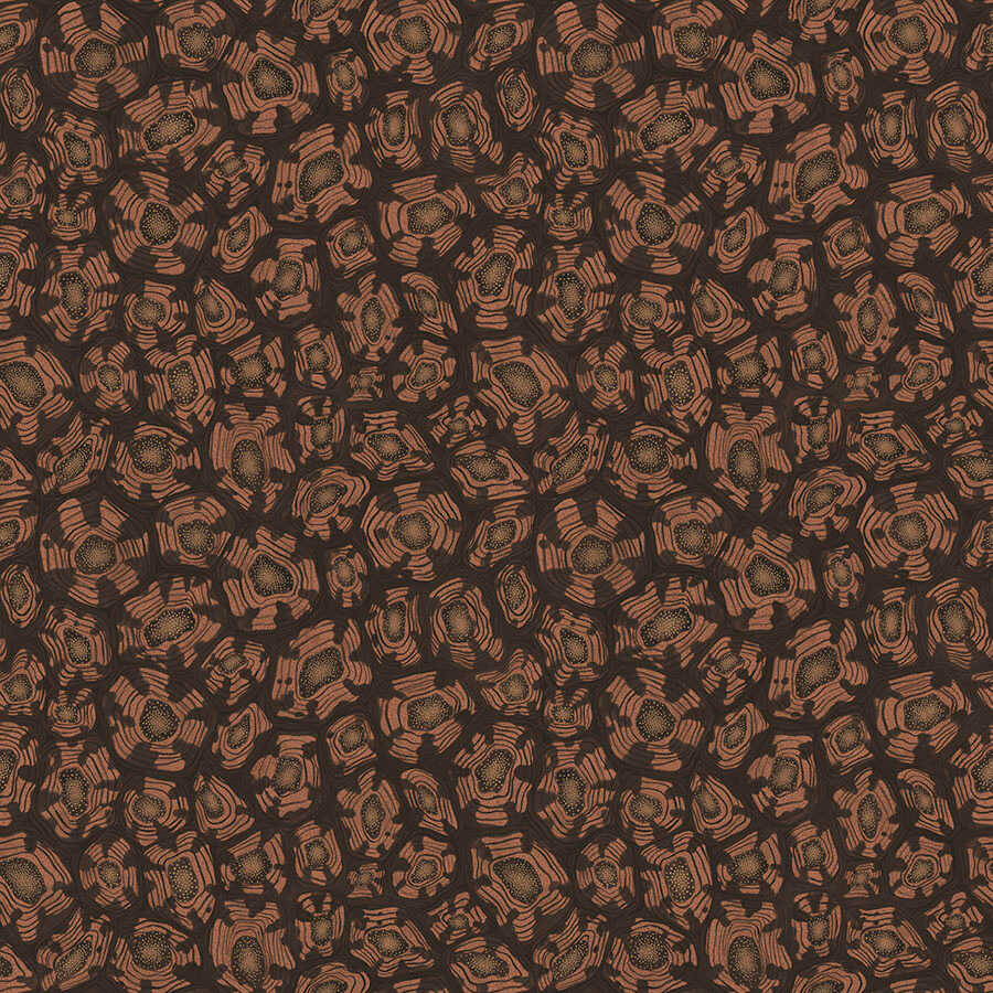 Savanna Shell - Terracotta - COLE & SON Wallpaper