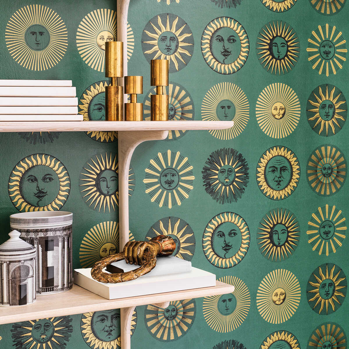 Soli - Emerald & Gold - COLE & SON Papel pintado