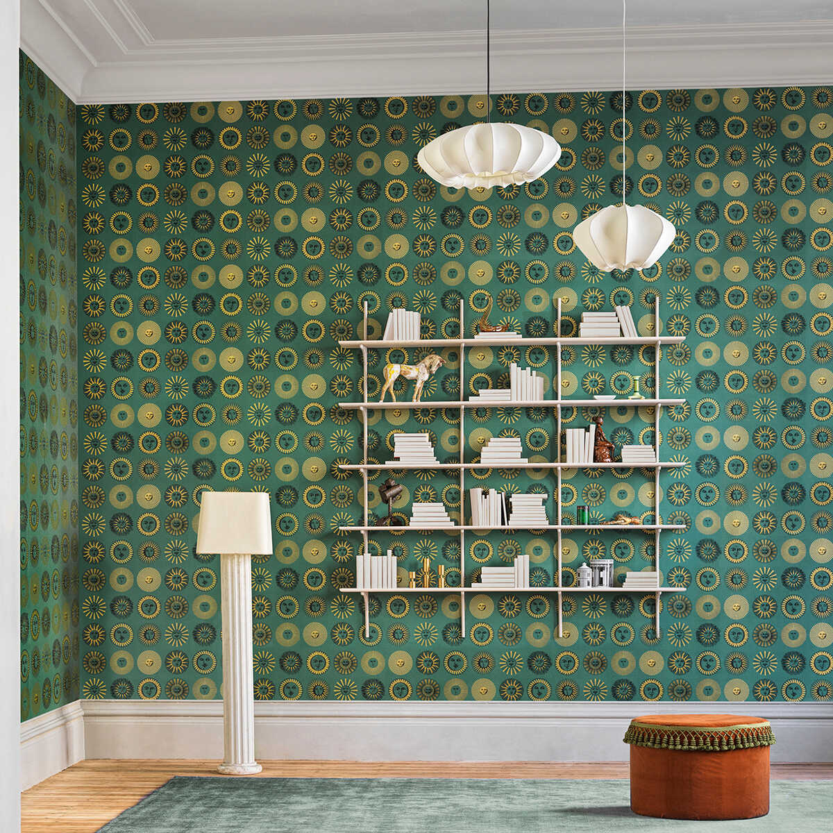 Soli - Emerald & Gold - COLE & SON Papel pintado