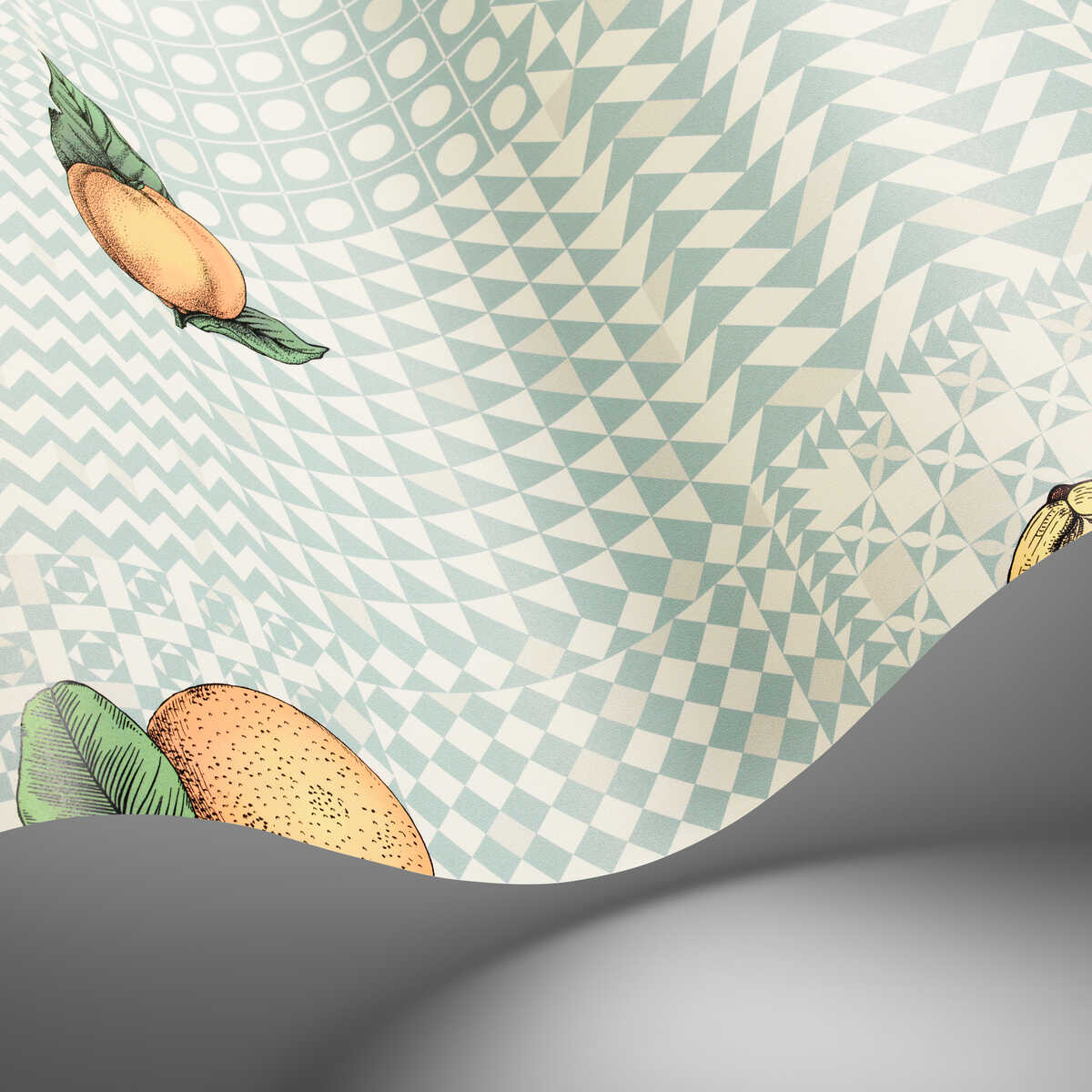 Frutta E Geometrico - Pastel - COLE & SON Papel pintado