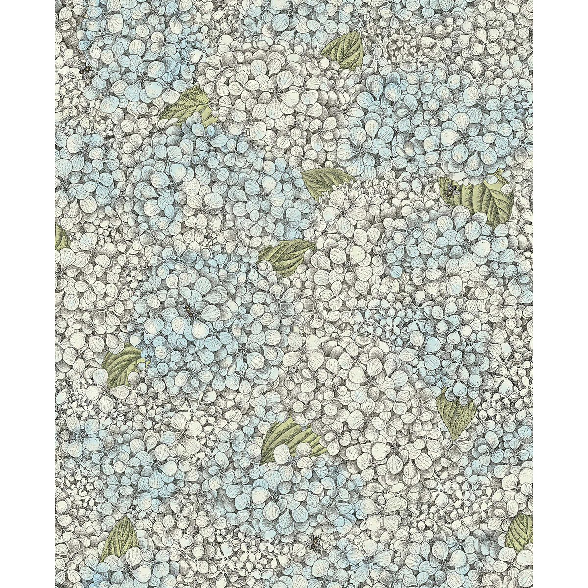 Ortensia - Blue & Cream - COLE & SON Papel pintado