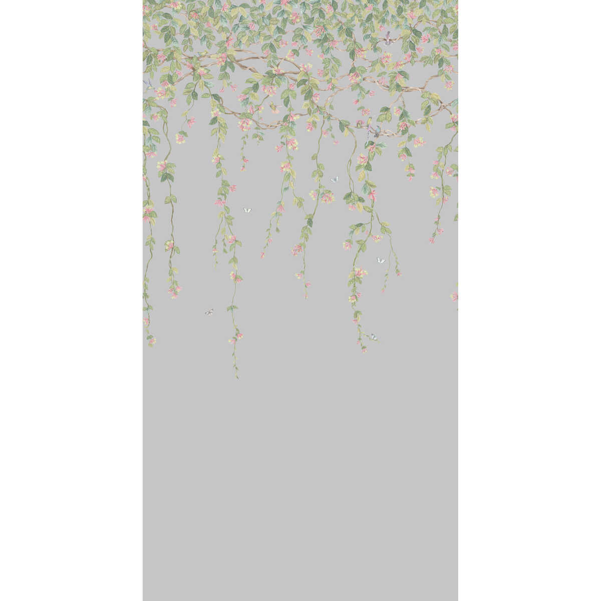 Hummingbirds Flora - Lilac - COLE & SON Wallpaper