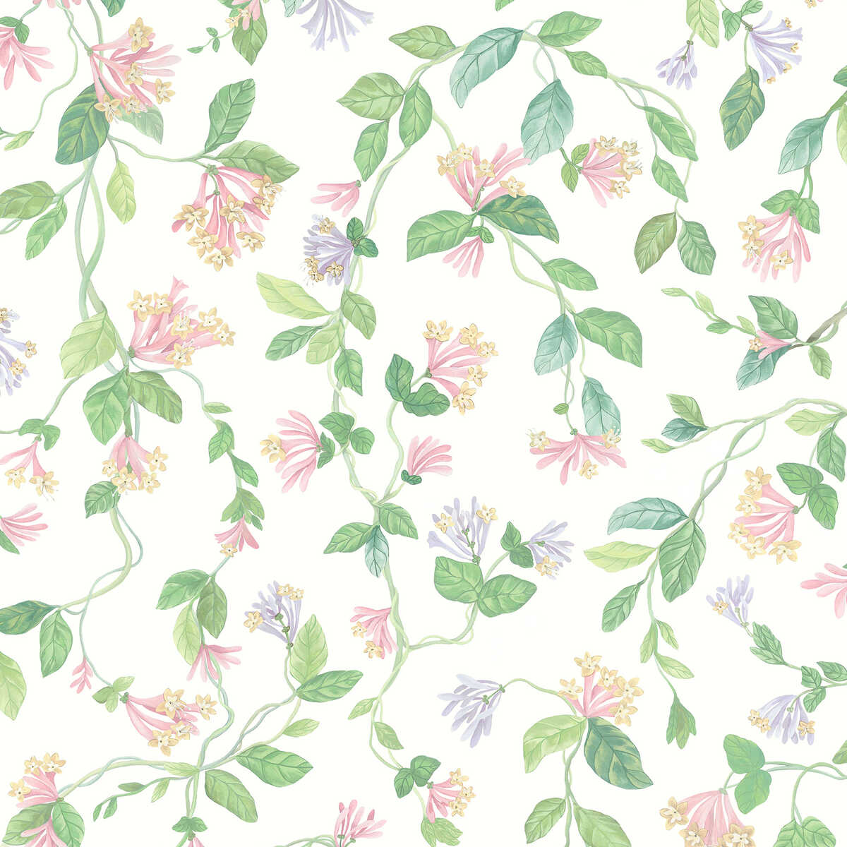 Flora - Pink/Purple - COLE & SON Wallpaper