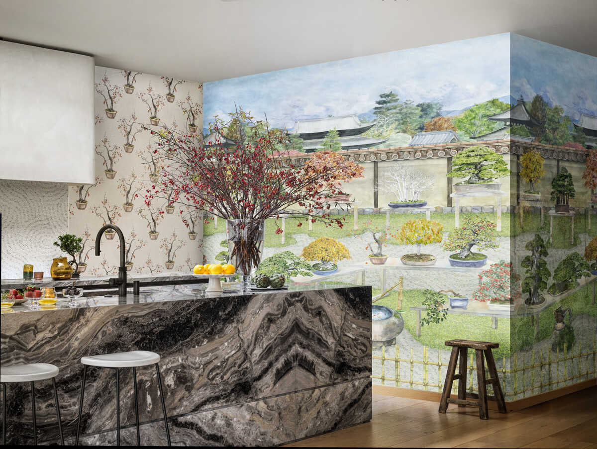 Bonsai Garden - Vivid - COLE & SON Wallpaper