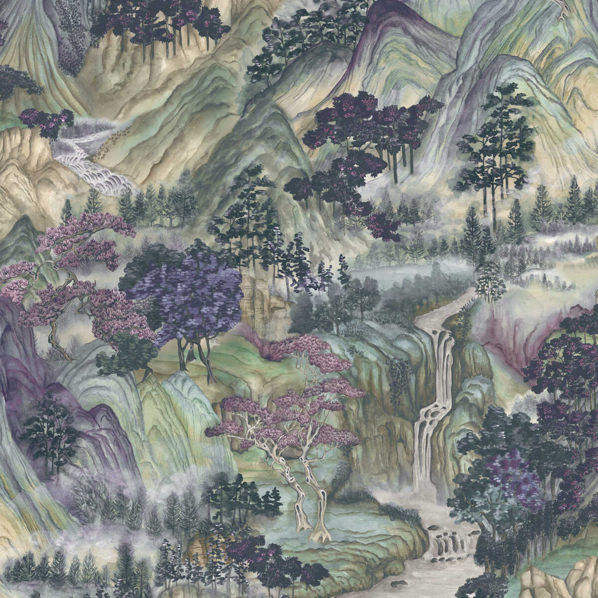 Mountainscape - Original - COLE & SON Wallpaper