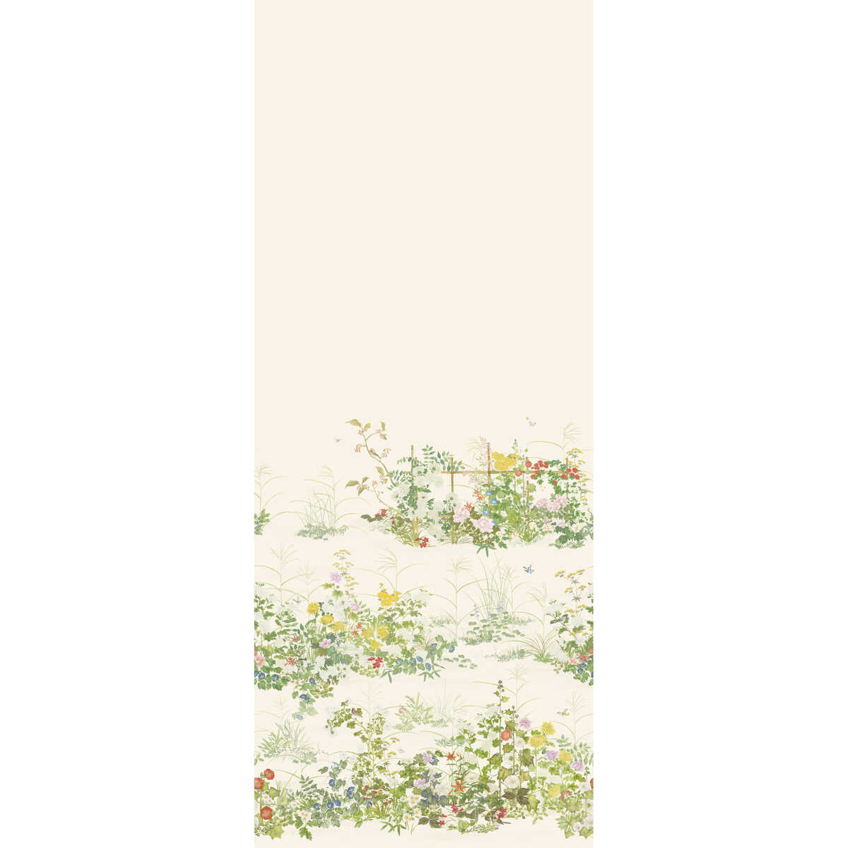 Scenic Flora - Natural White - COLE & SON Wallpaper