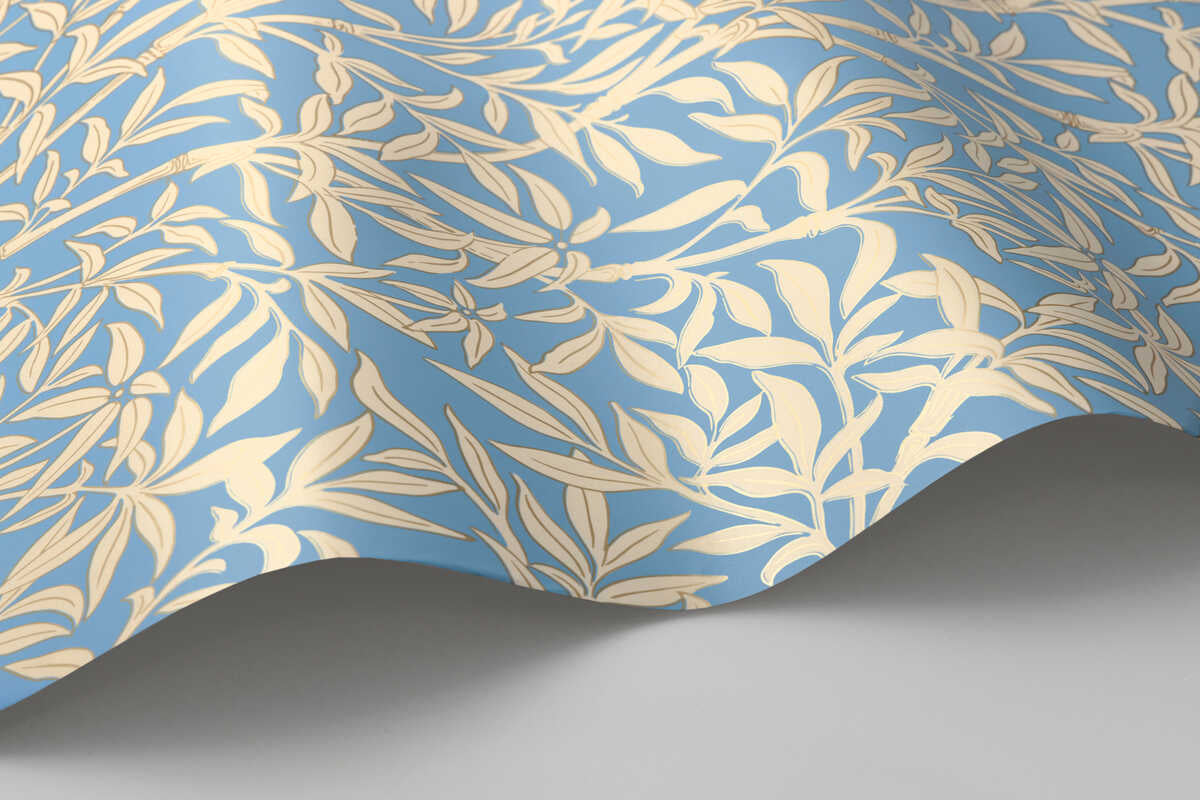 Bamboo Forest - Yellow/Blue - COLE & SON Wallpaper