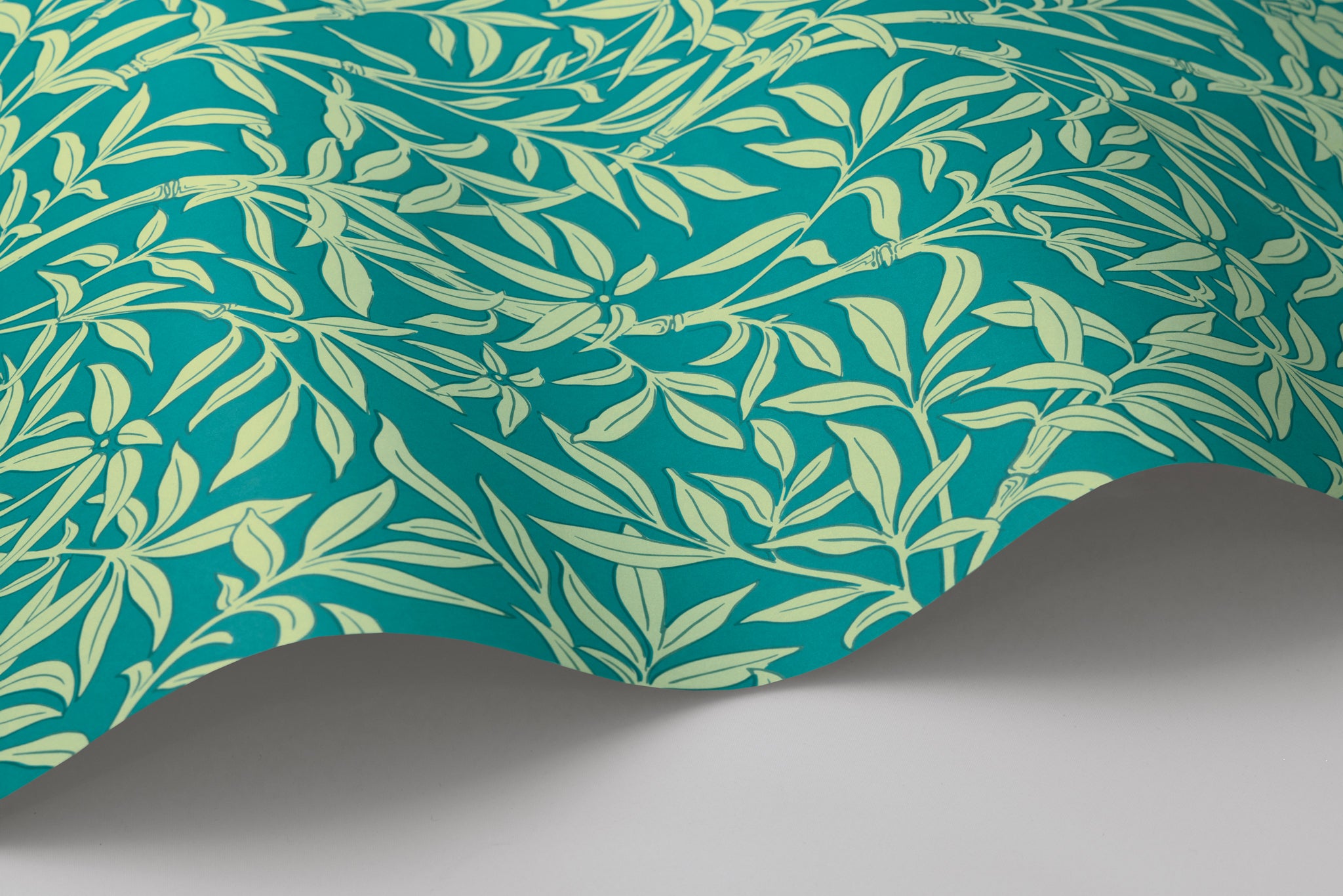 Bamboo Forest - Petrol - Cole & Son Wallpaper
