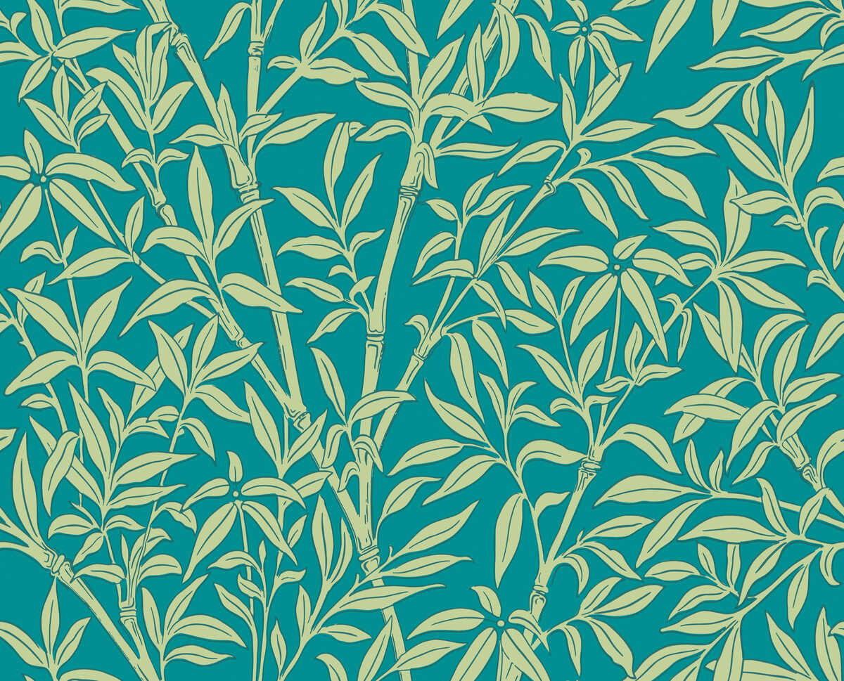Bamboo Forest - Petrol - COLE & SON Wallpaper