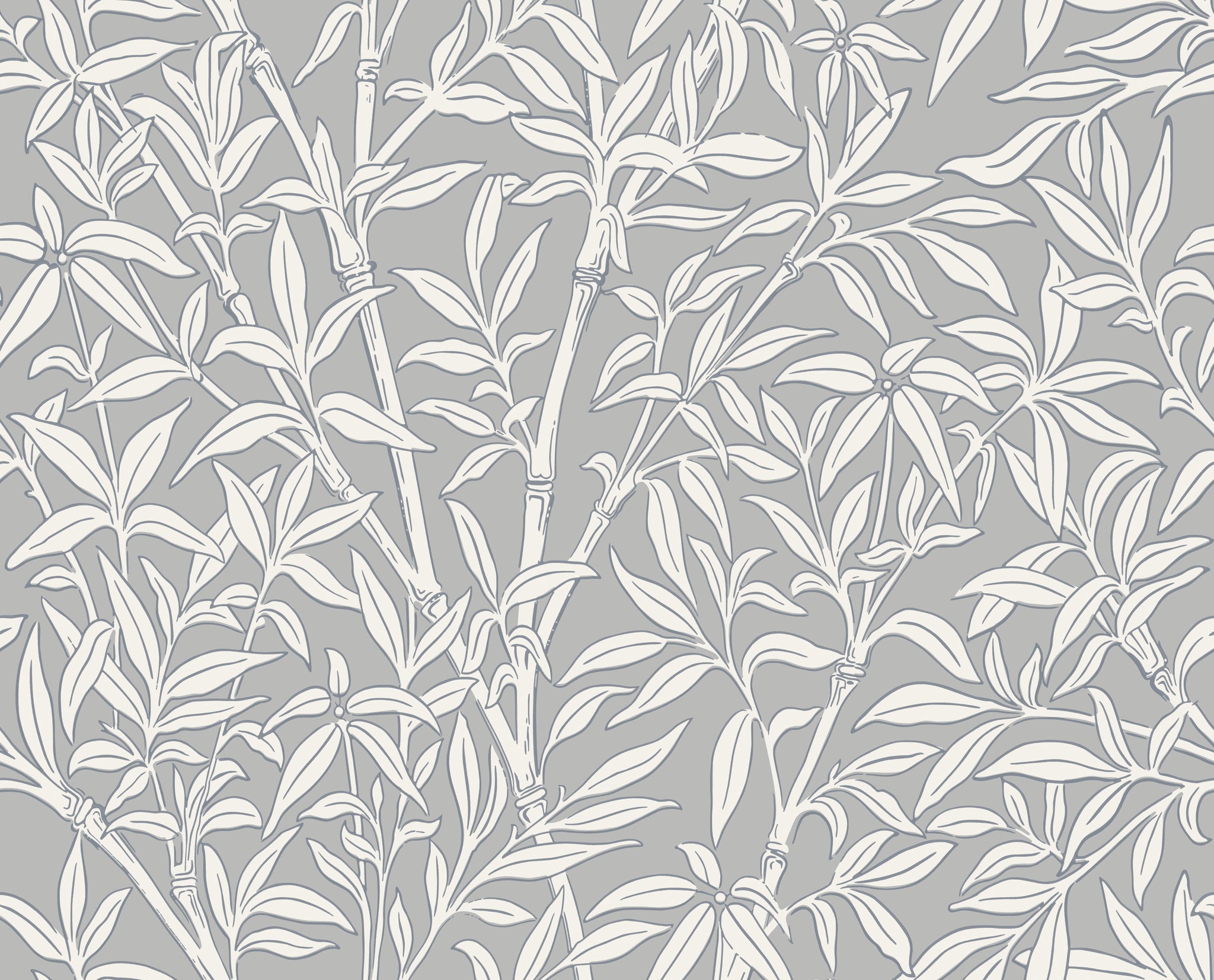 Bamboo Forest - Frost - Cole & Son Wallpaper