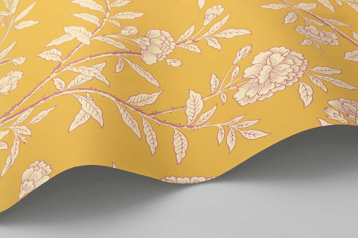 Roseberry - Marigold - COLE & SON Wallpaper
