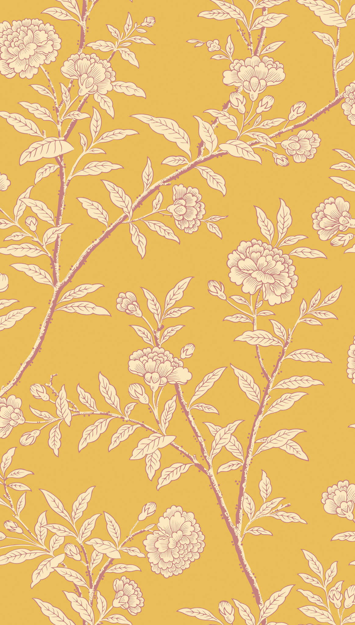 Roseberry - Marigold - COLE & SON Wallpaper