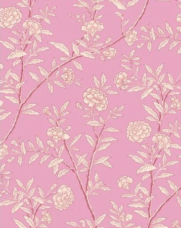 Roseberry - Fuchsia - Cole & Son Wallpaper