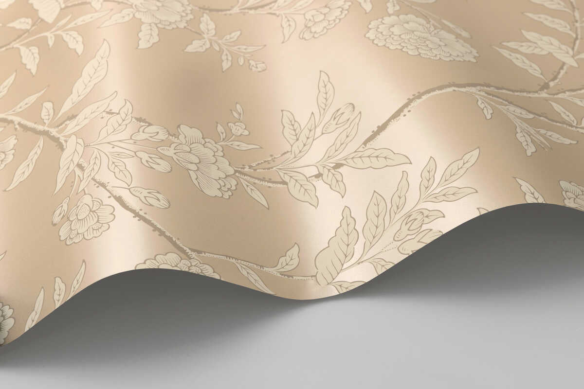 Roseberry - Champagne - COLE & SON Wallpaper