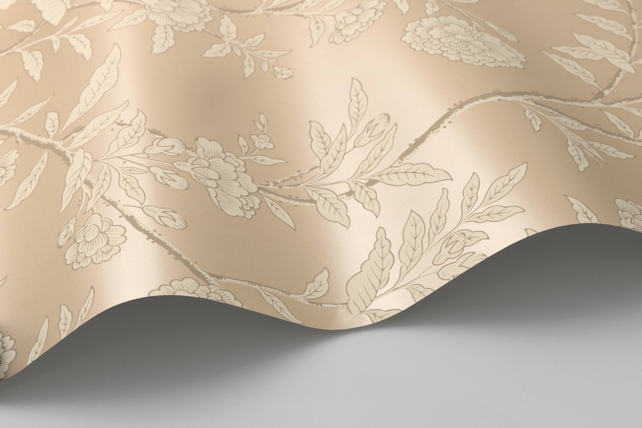 Roseberry - Champagne - Cole & Son Wallpaper