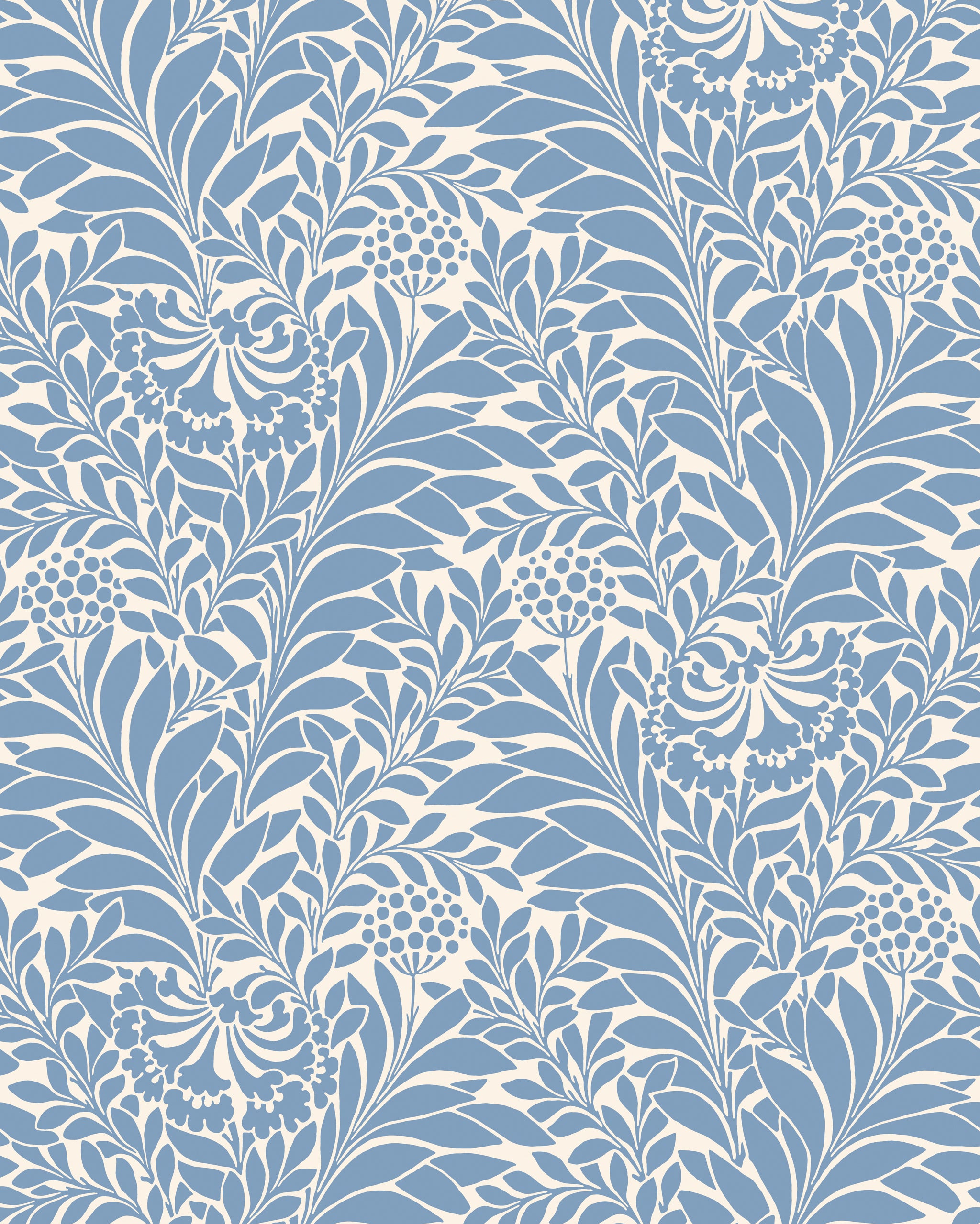 Honeysuckle - Blue - Cole & Son Wallpaper