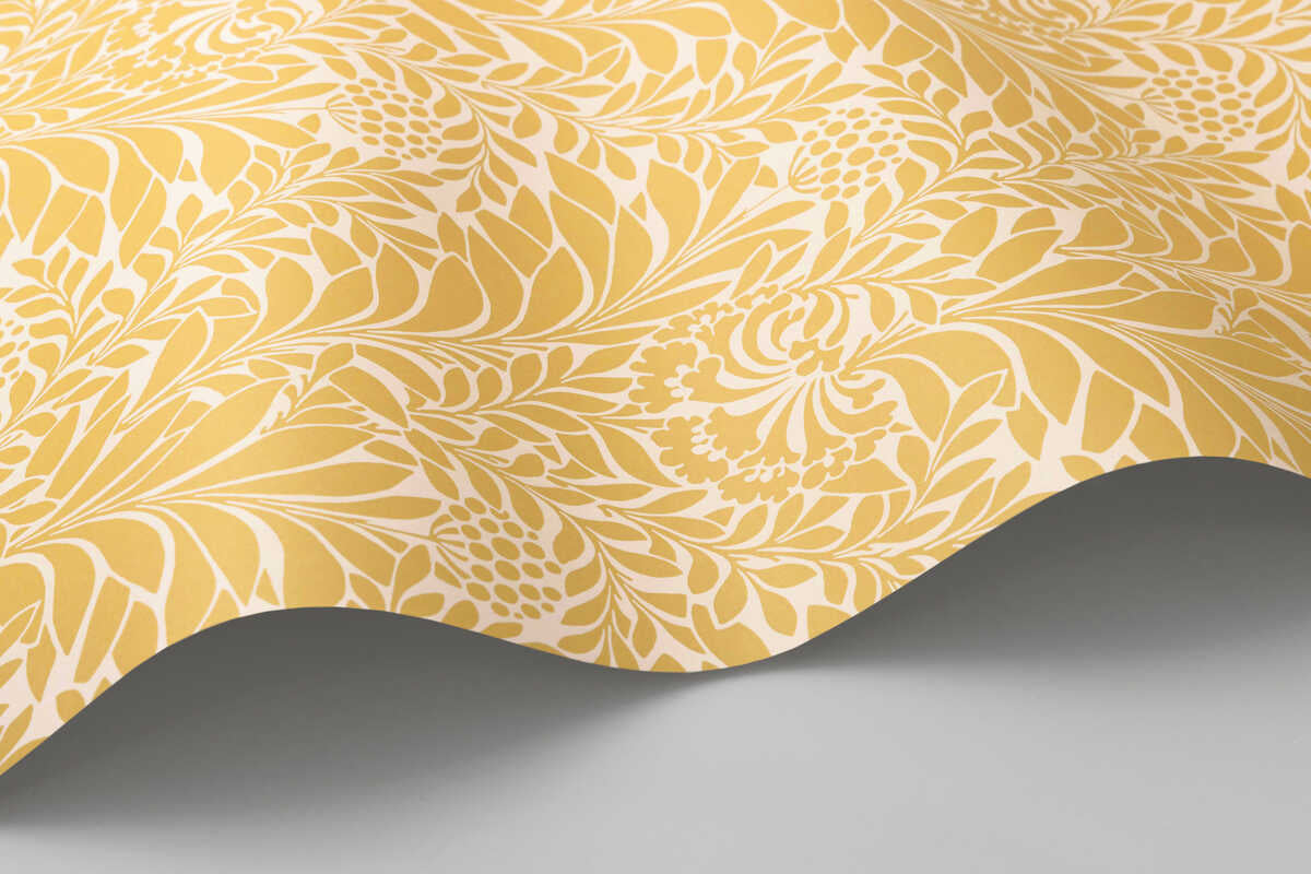 Honeysuckle - Daffodil - COLE & SON Wallpaper