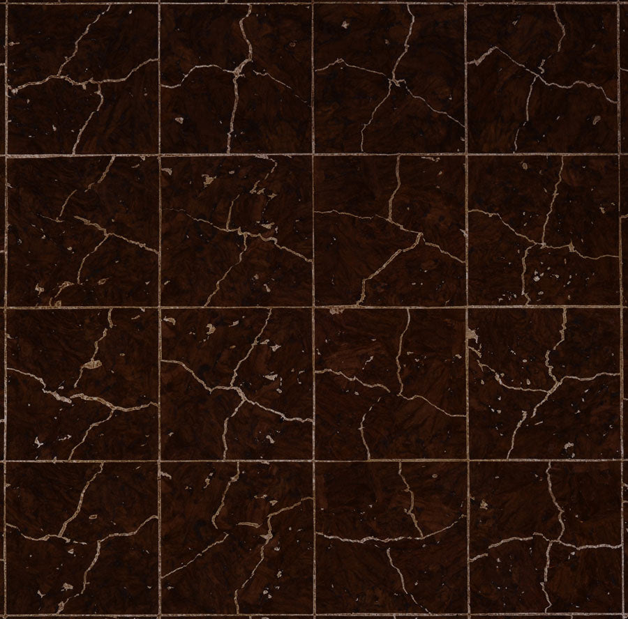 CRACKED-CORK-ACORN-BROWN-PHILLIP-JEFFRIES-5081 - Phillip Jeffries Wallpaper Wallcovering