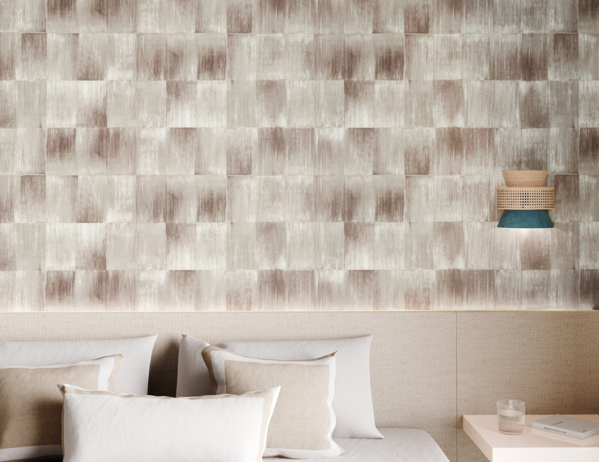 Vinyl Melange Ash Greige - Phillip Jeffries 39105 - Phillip Jeffries Wallpaper Wallpaper
