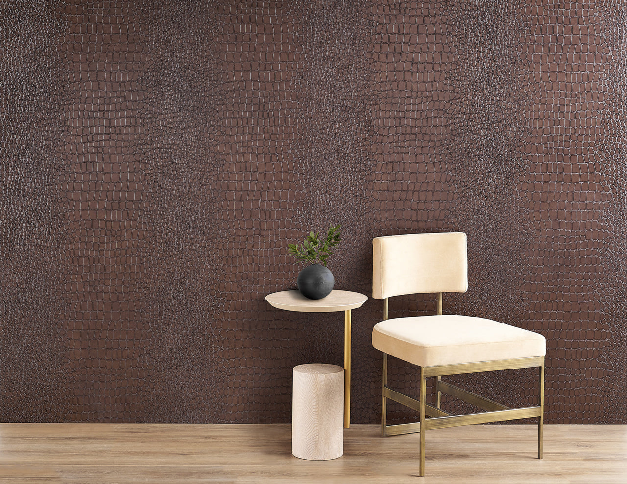 VINYL-CROCODILE-ROCK-EVERGLADES-PHILLIP-JEFFRIES-10215 - Phillip Jeffries Wallpaper Wallpaper