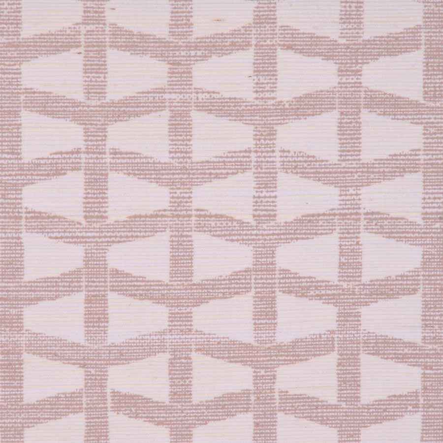 Lattice Rosewood on Manila Hemp - Phillip Jeffries 2058