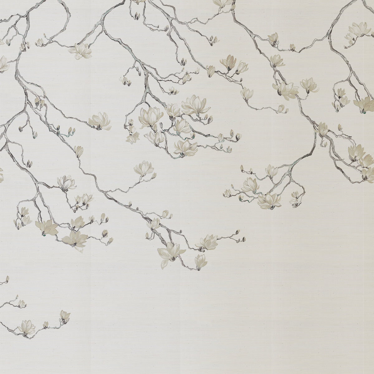 BLOSSOM-TAUPE-ON-MANILA-HEMP-PHILLIP-JEFFRIES-6402 - Phillip Jeffries Wallpaper Wallcovering
