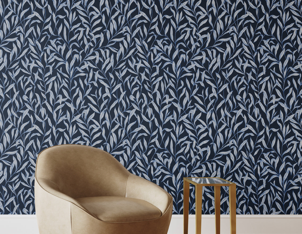 WALK-IN-THE-PARK-BLUEBELL-ON-MANILA-HEMP-PHILLIP-JEFFRIES-26003 - Phillip Jeffries Wallpaper Wallcovering