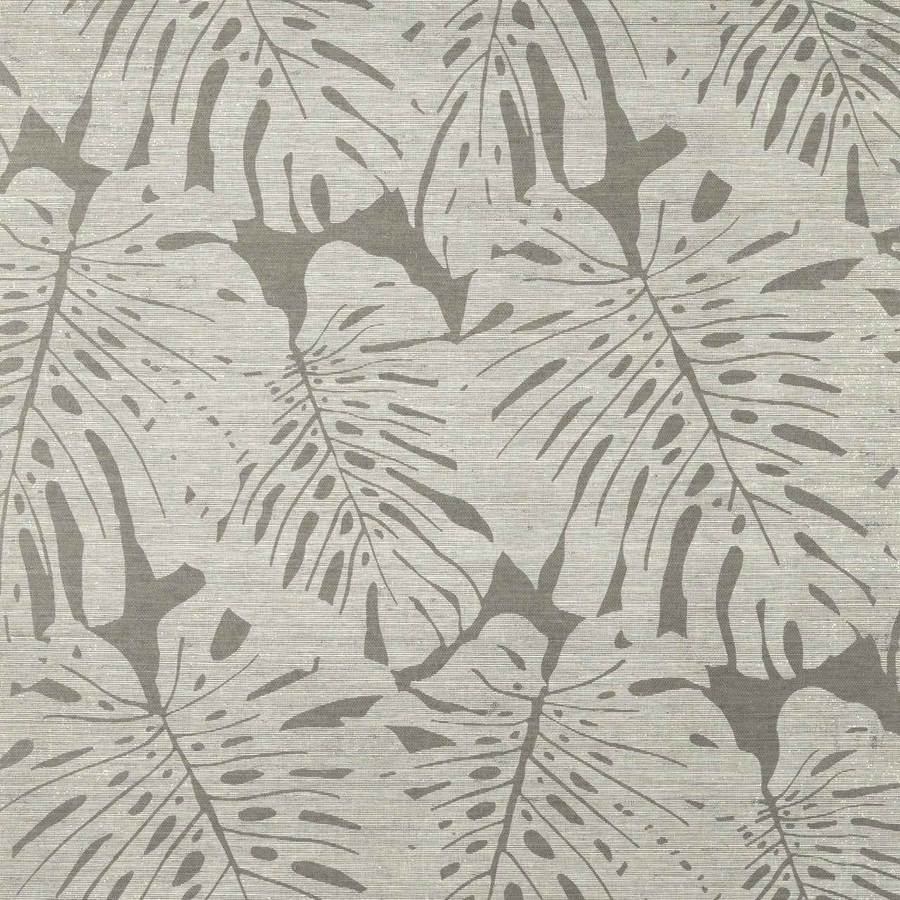 Jack's Jungle White on Manila Hemp - Phillip Jeffries 5340 - Phillip Jeffries Wallpaper Wallpaper