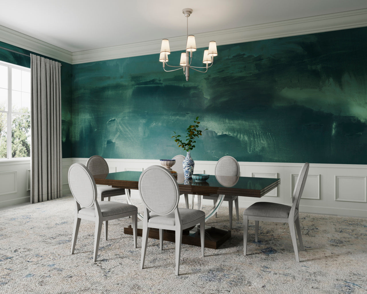 SAKKA-EMERALD-ON-VINYL-ABACA-PHILLIP-JEFFRIES-9028 - Phillip Jeffries Wallpaper Wallcovering