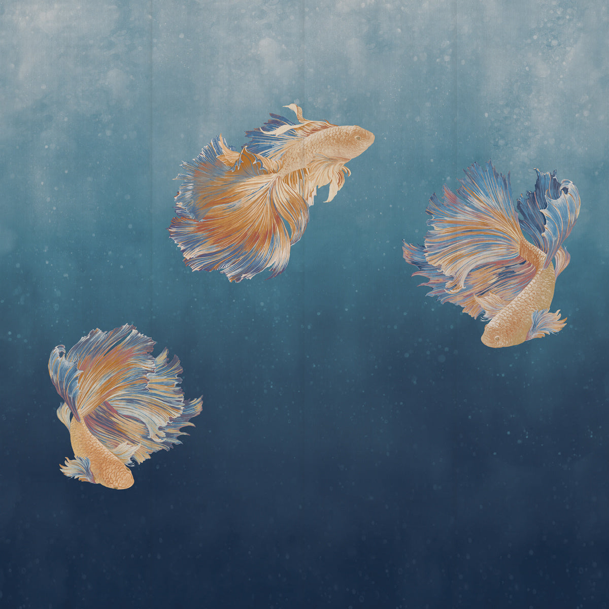 AFLOAT-SUNBURST-MULTI-ON-SATEEN-CLUB-PHILLIP-JEFFRIES-27706 - Phillip Jeffries Wallpaper Wallcovering