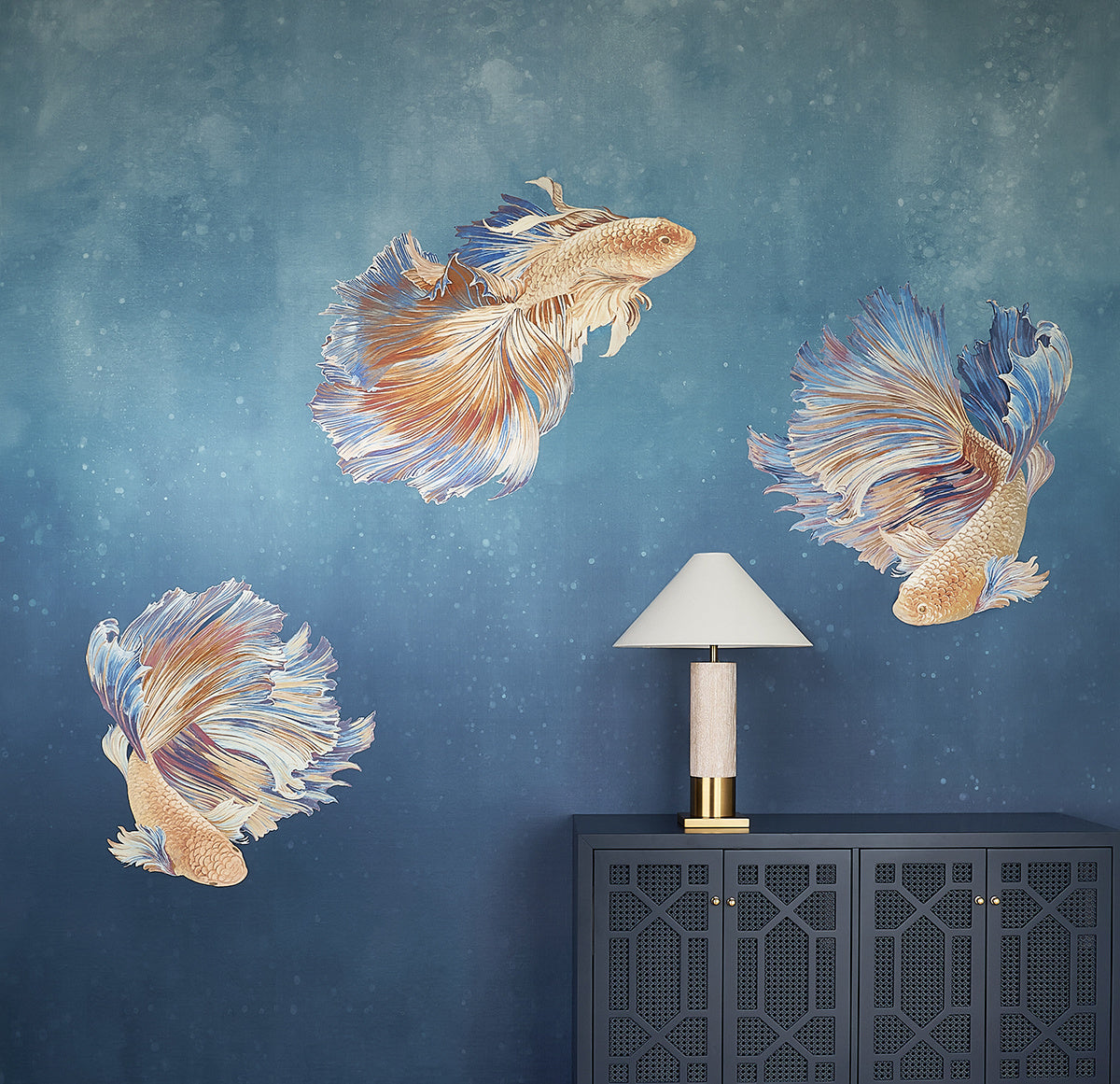 AFLOAT-SUNBURST-MULTI-ON-SATEEN-CLUB-PHILLIP-JEFFRIES-27706 - Phillip Jeffries Wallpaper Wallcovering