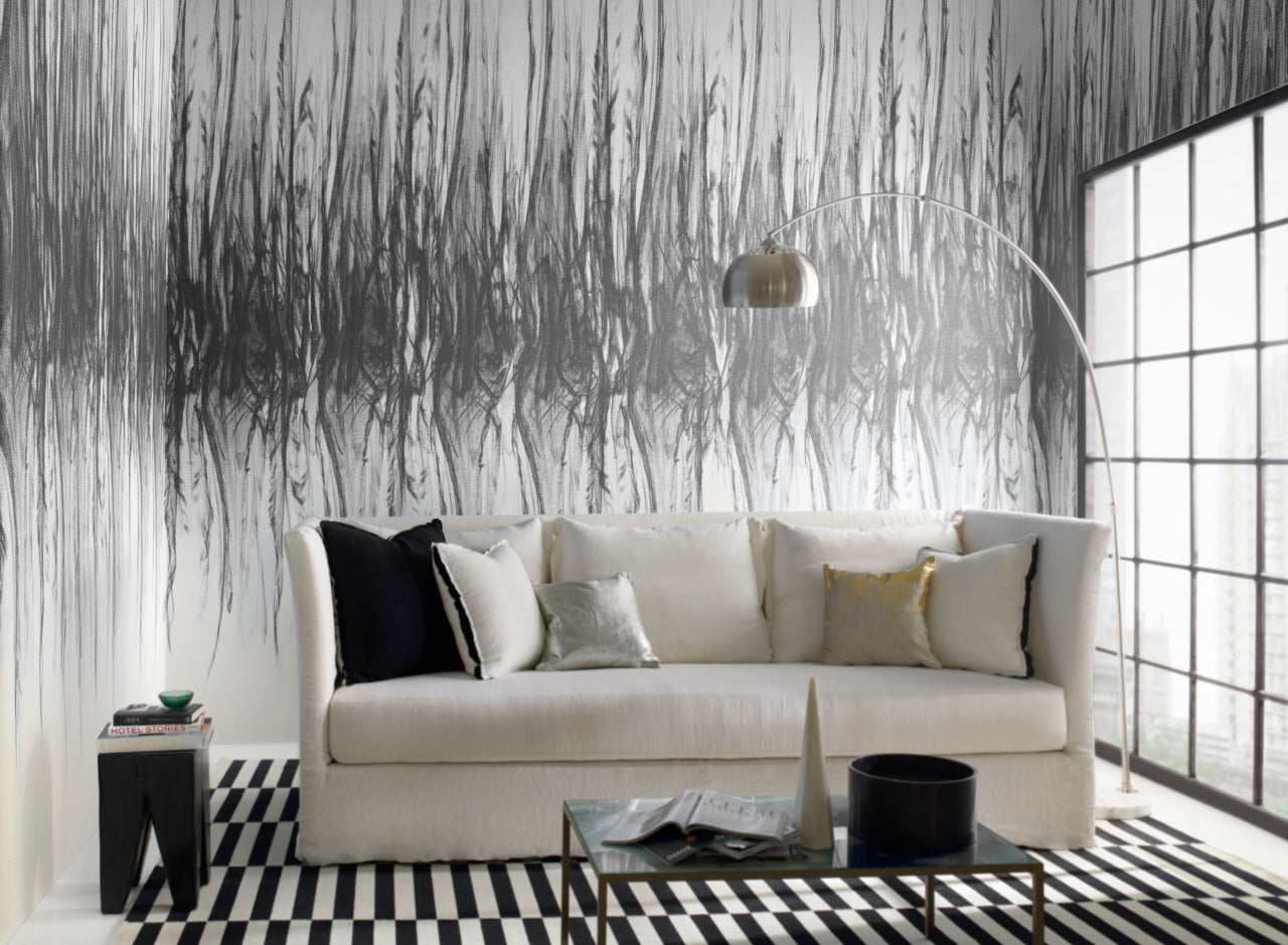 SMOKE-DARK-NIGHT-ON-CANVAS-LINEN-PHILLIP-JEFFRIES-6503 - Phillip Jeffries Wallpaper Wallcovering