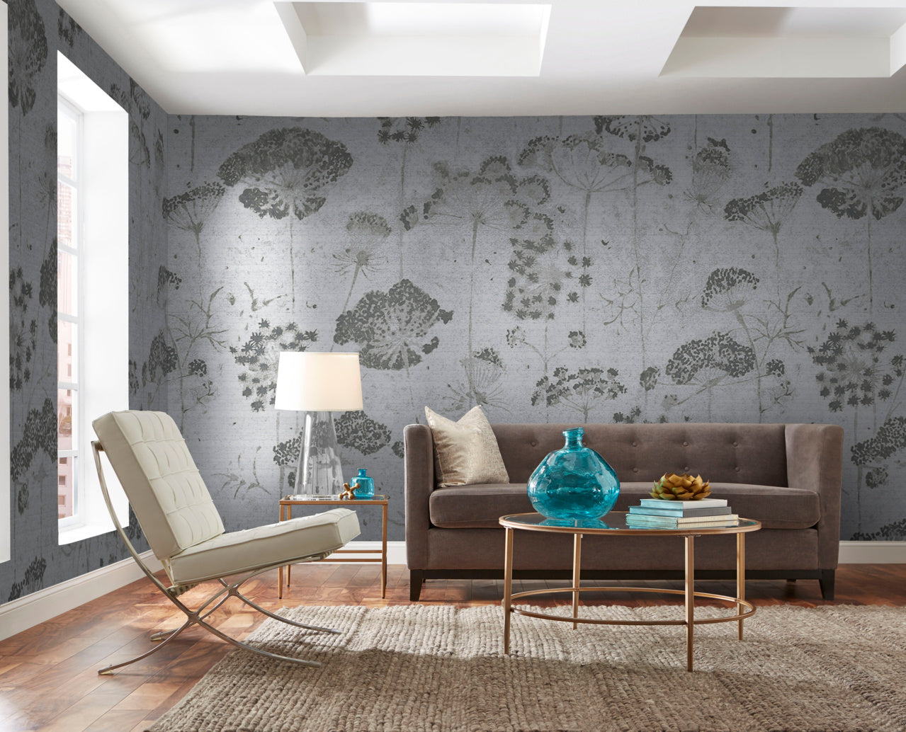 WISH-METALLIC-WHIM-ON-STAR-DUST-SILK-PHILLIP-JEFFRIES-6102 - Phillip Jeffries Wallpaper Wallcovering